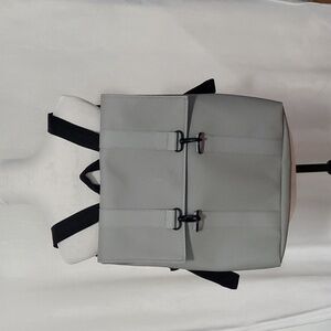 RAINS MSN Gray Unisex Backpack